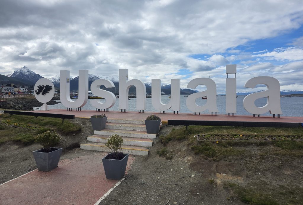Ushuaia sign